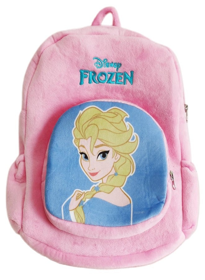 STRIDERS حقيبة ظهر مدرسية للأطفال من ستريدرز بتصميم فروزن | حقيبة ظهر مرحة وخفيفة الوزن ومتينة | أحزمة كتف مبطنة ومريحة وتصميم إلسا البراق | مثالية لمغامرات المدرسة | 36 سم - Image 2